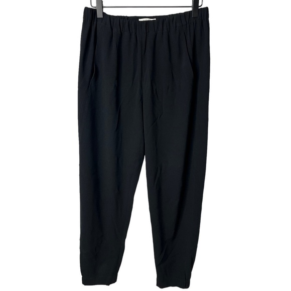 Aritzia Babaton Dexter Pant Jogger Slim Fit Black Size Medium Style 53467 - Picture 4 of 11